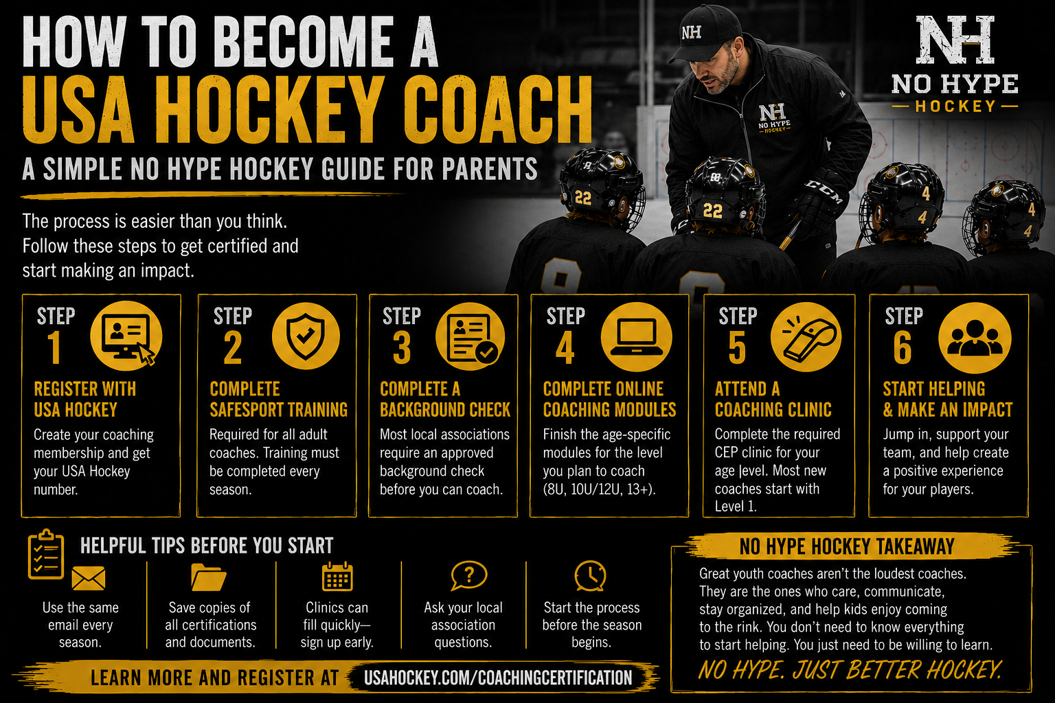 How to Become a USA Hockey Coach