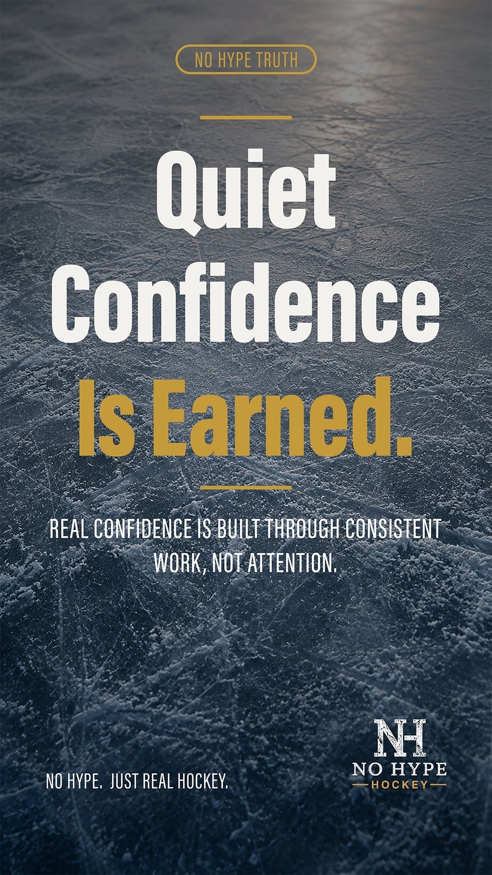 Quiet Confidence Is Earned.