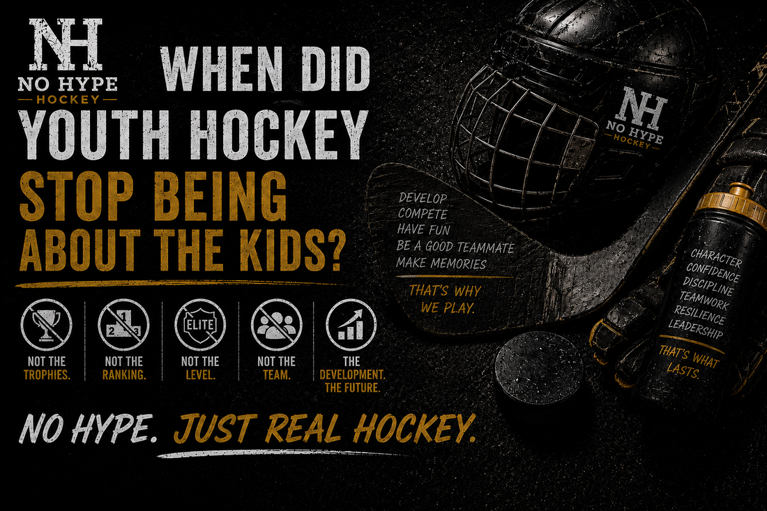 When Did Youth Hockey Stop Being About the Kids?