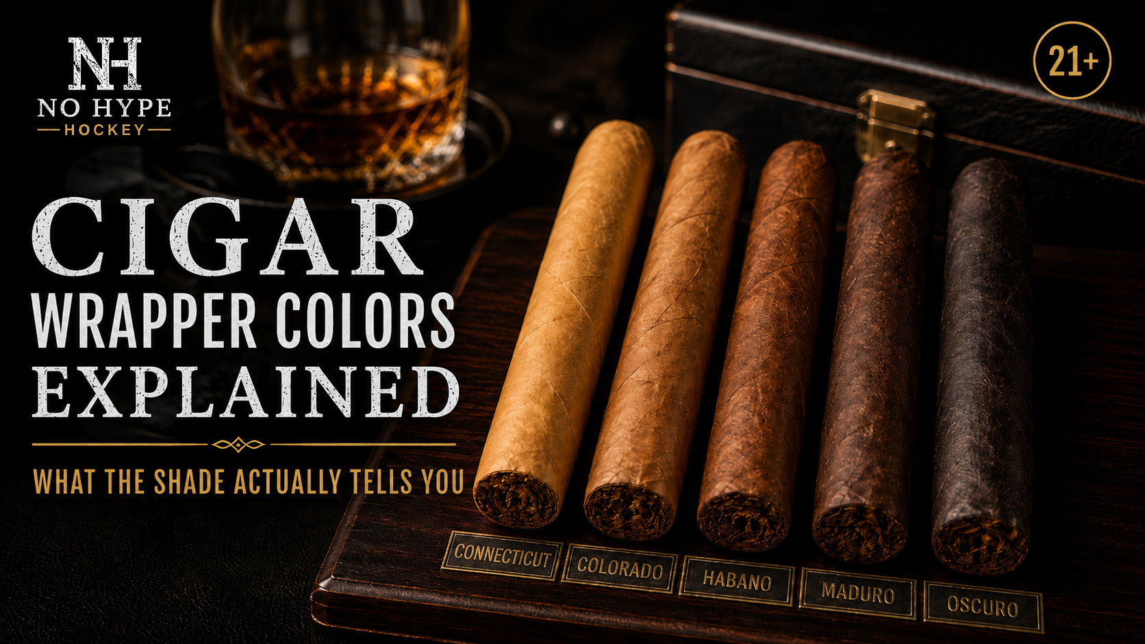 Cigar Wrapper Colors Explained: What the Shade Actually Tells You
