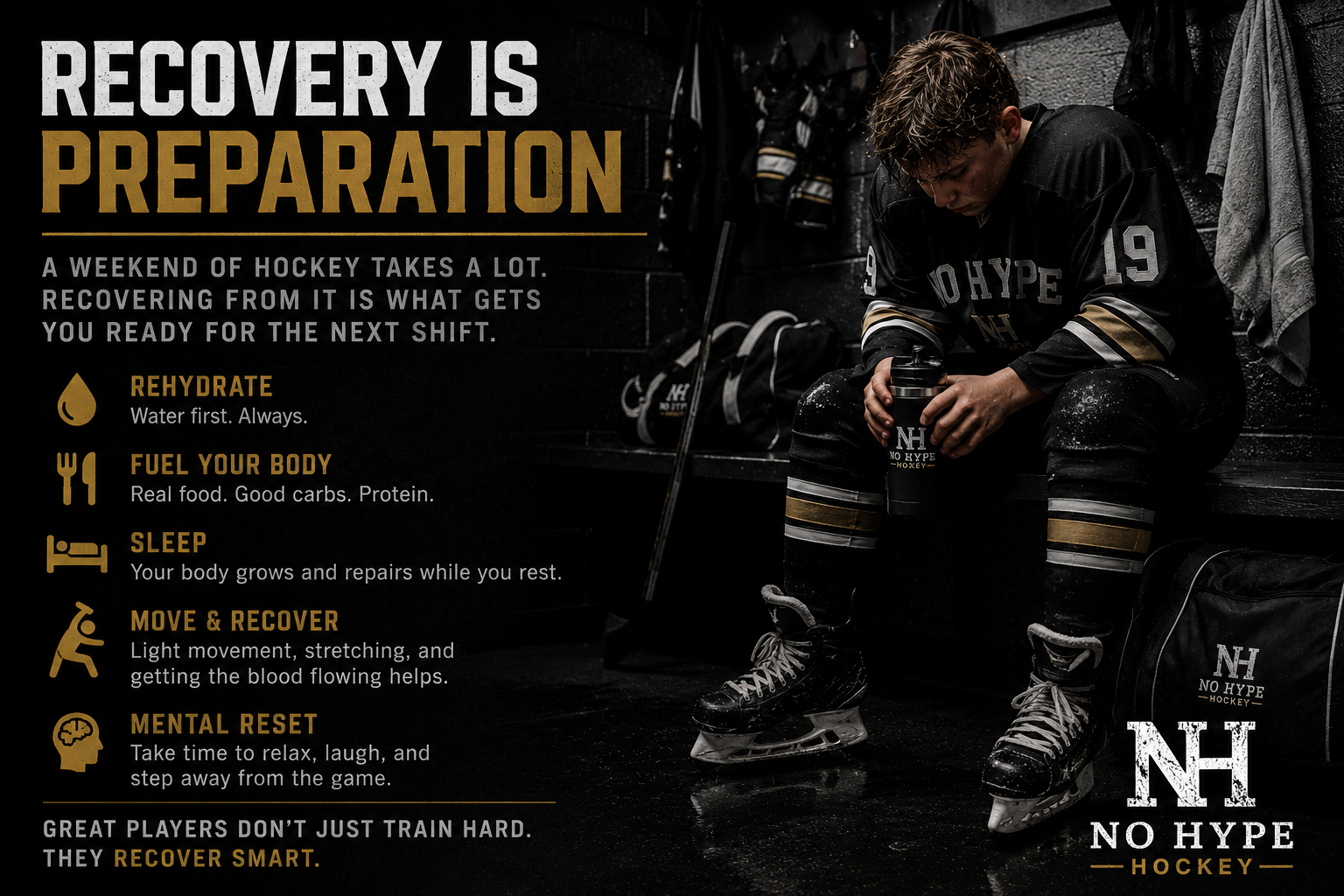 Tournament Recovery: The Most Overlooked Part of Youth Hockey