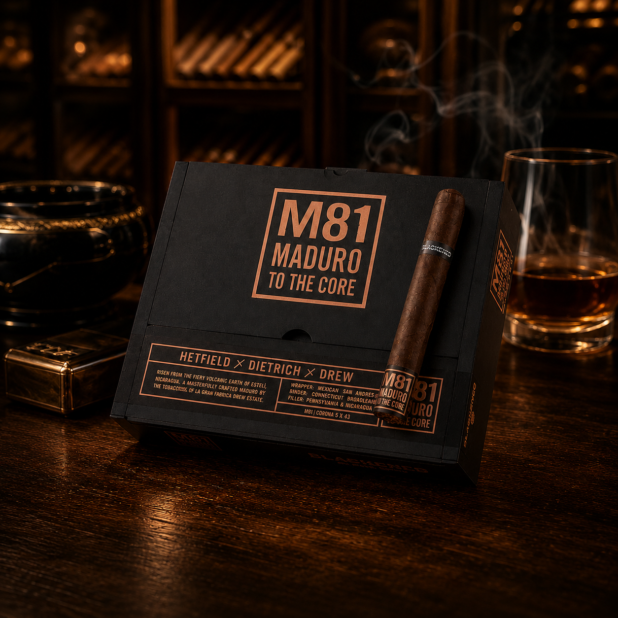 Blackened M81 by Drew Estate — The Club Level