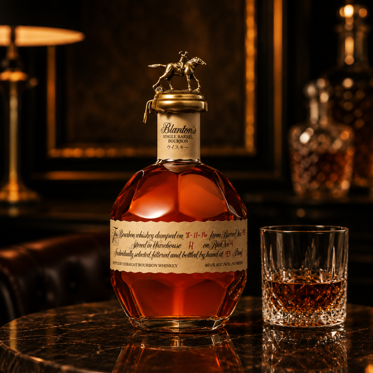 Blanton’s Single Barrel Bourbon — The Celebration Table