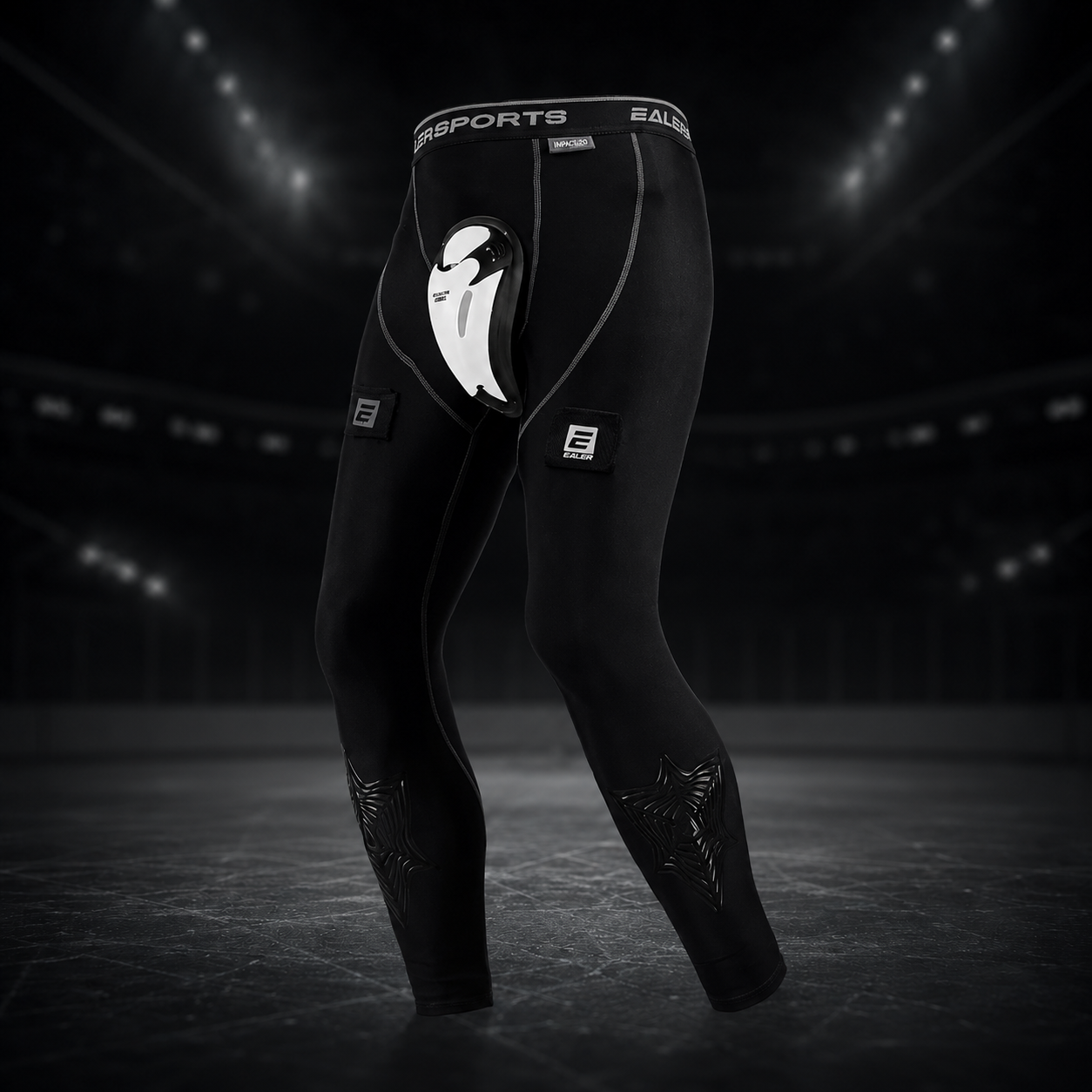 Compression Pants with Cup — Core Protection
