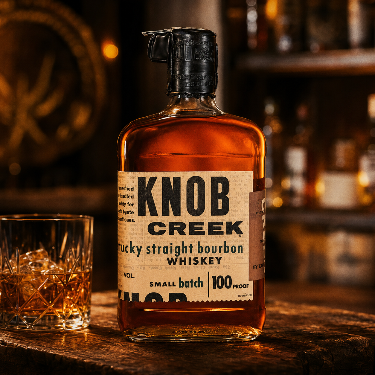 Knob Creek 9 Year Bourbon — The Cabin