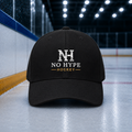 No Hype Hockey Fitted Baseball Cap