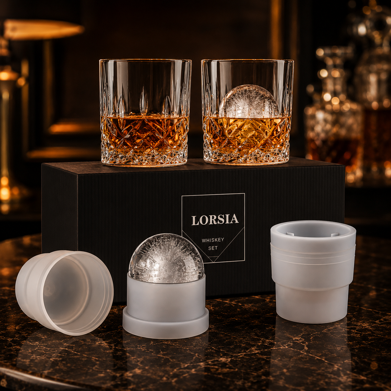 Crystal Whiskey Glass Set — Start Here