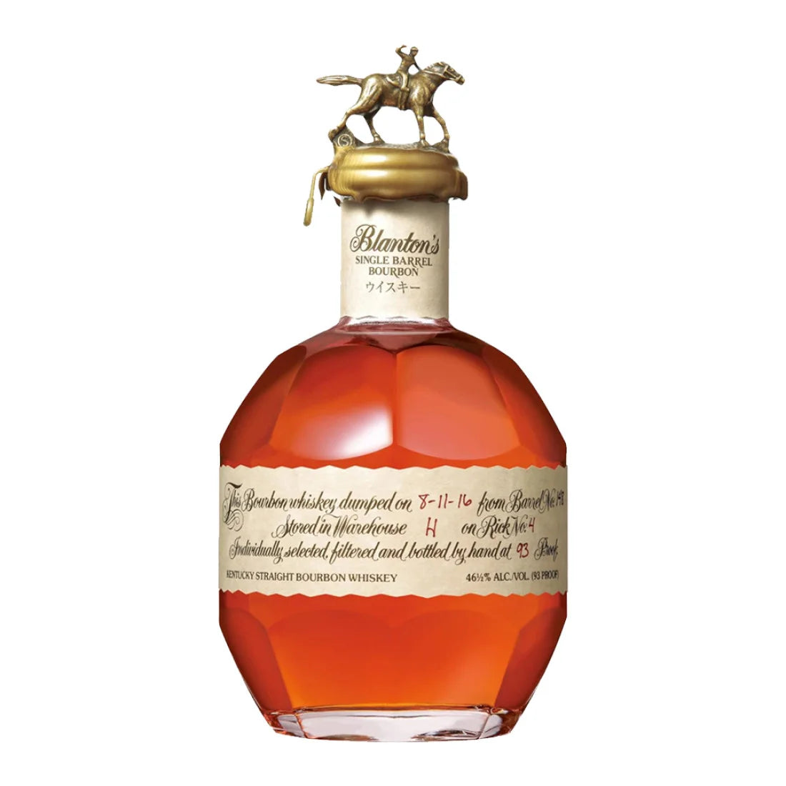 Blanton’s Single Barrel Bourbon