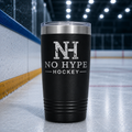 No Hype Hockey Black Rink Tumbler